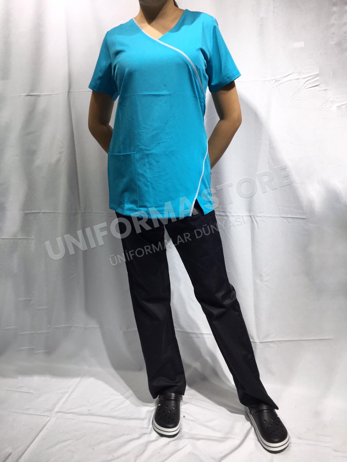 Hemşire Forması (Scrubs) EF-12 – Estetisyen Forması