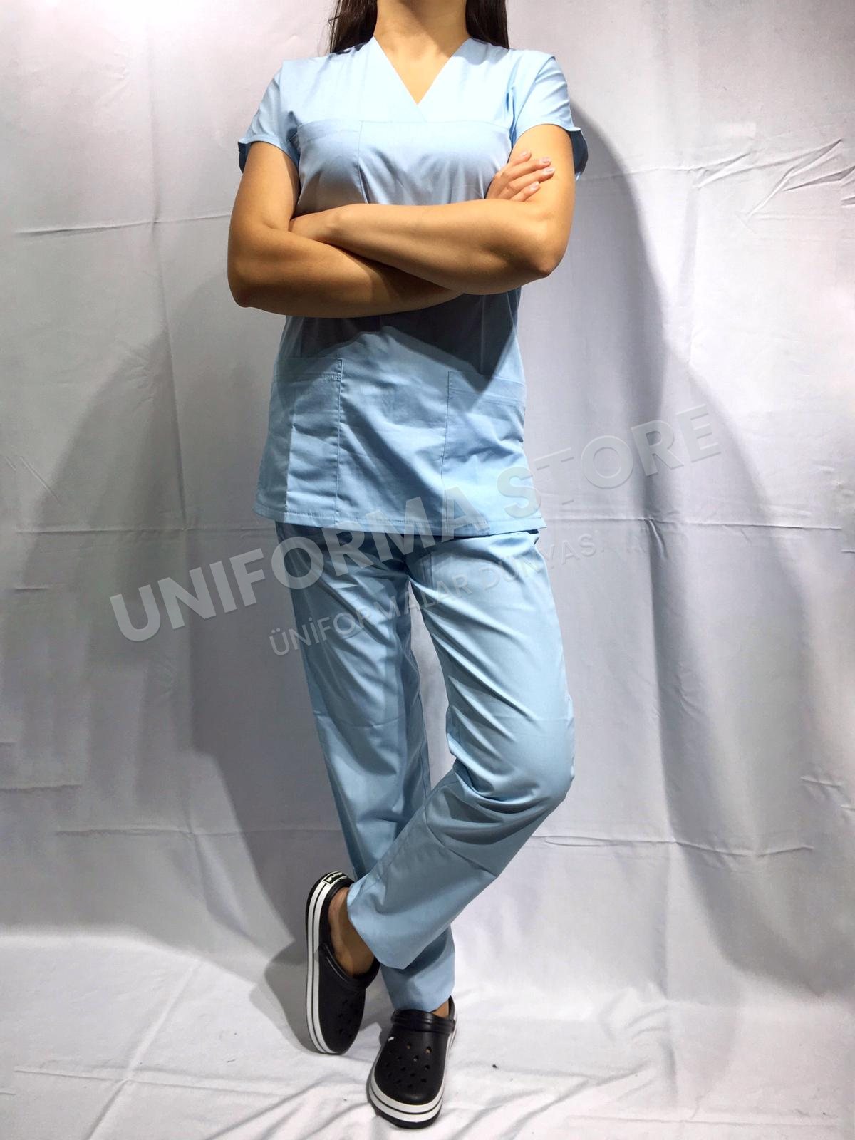 Hemşire Forması (Scrubs) EF-13 – Estetisyen Forması