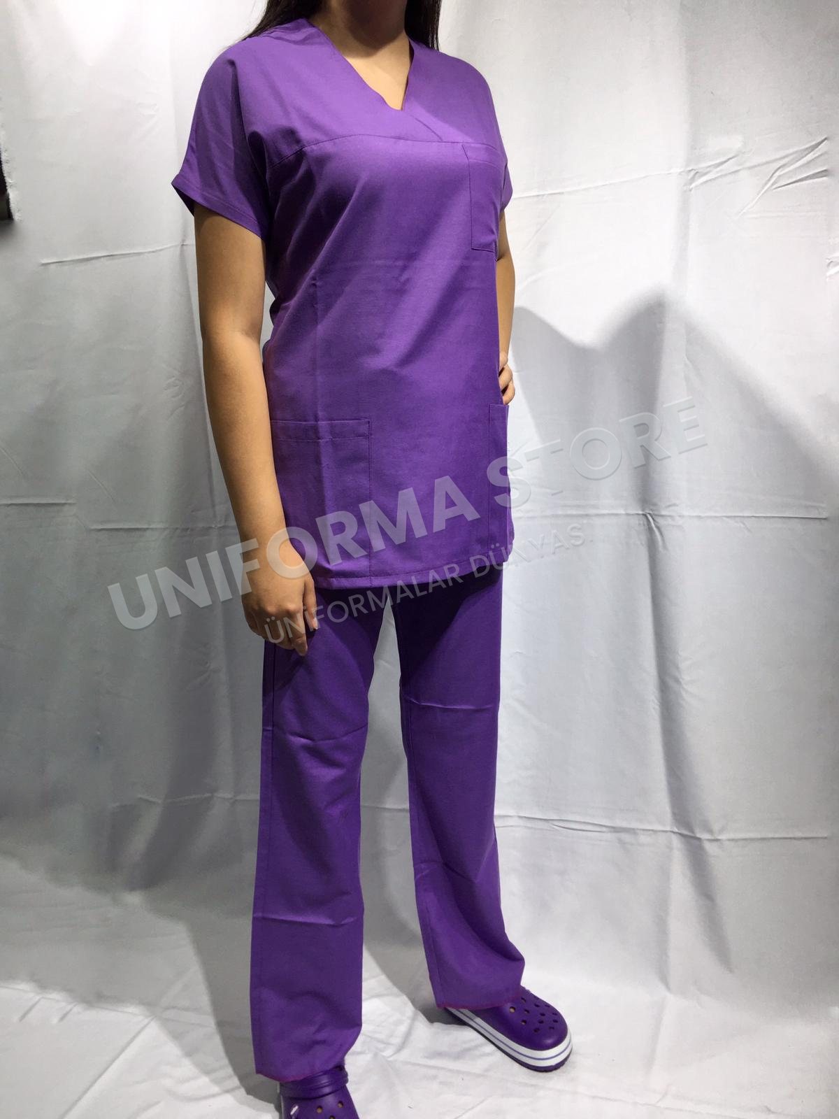 Hemşire Forması (Scrubs) EF-7 – Estetisyen Forması